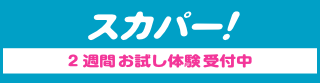 スカパー２週間お試し無料放送受付中！